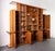 1960s Vintage Italian Modern Walnut Bookcase, 1960s For Sale - Image 5 of 12