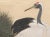 Textile Early 20th Century Meiji to Early Showa Era Japanese Watercolor Scroll "Two Cranes and the Pine Tree" For Sale - Image 7 of 12