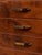 Burnt Umber Early 20th Century Art Deco Highboy by Empire Furniture Rockford, Illinois, Attributed For Sale - Image 8 of 12