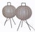 Mid-Century Modern Cocoon Tripod Table Lamps from Goldkant Leuchten, 1970s, Set of 2 For Sale - Image 6 of 6