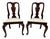 Henkel Harris 110s 29 Solid Mahogany Queen Anne Dining Side Chair - Pair A For Sale
