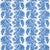 SAMPLE - Schumacher X Marie-Anne Oudejans Raven Woods Fabric In Blue For Sale