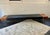 Amazing Vintage Keilhauer Leather, Wood & Steel Bench – Mid Century Modern Industrial Art Gallery Seating Measures an...