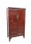 Early 20th Century Red Lacquer Noodle Cabinet For Sale - Image 4 of 7