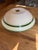 1950s 1950s Majolica Large Serving Bowl Hartman Studios of Los Angeles, California Magnolia For Sale - Image 5 of 9
