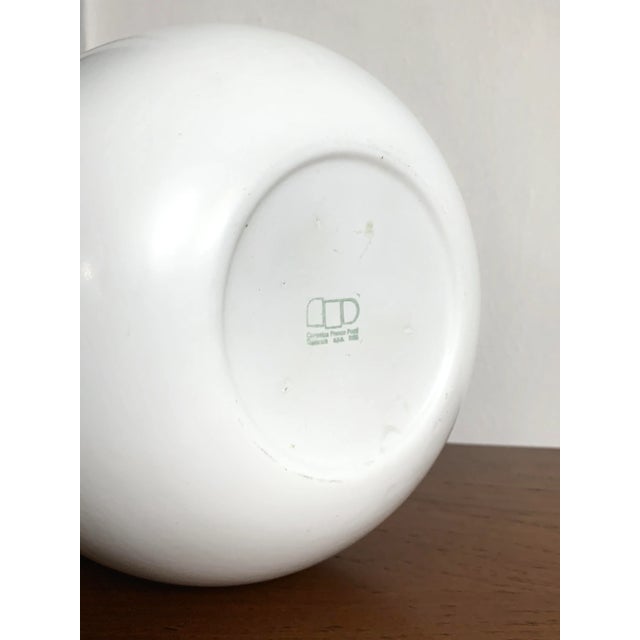 Mid-Century Modern Italian Ceramic Vase from Pozzi, 1960s For Sale - Image 3 of 8