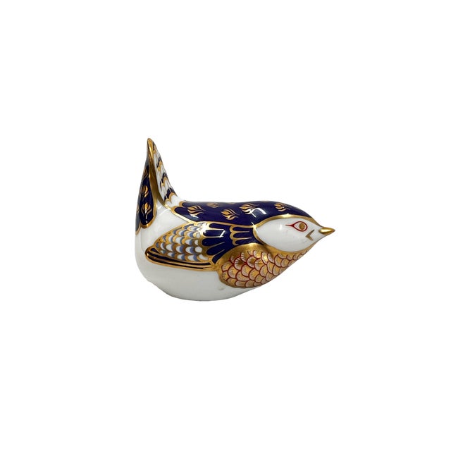 Late 20th Century Late 20th Century Royal Crown Derby 'Wren' Paperweight For Sale - Image 5 of 6