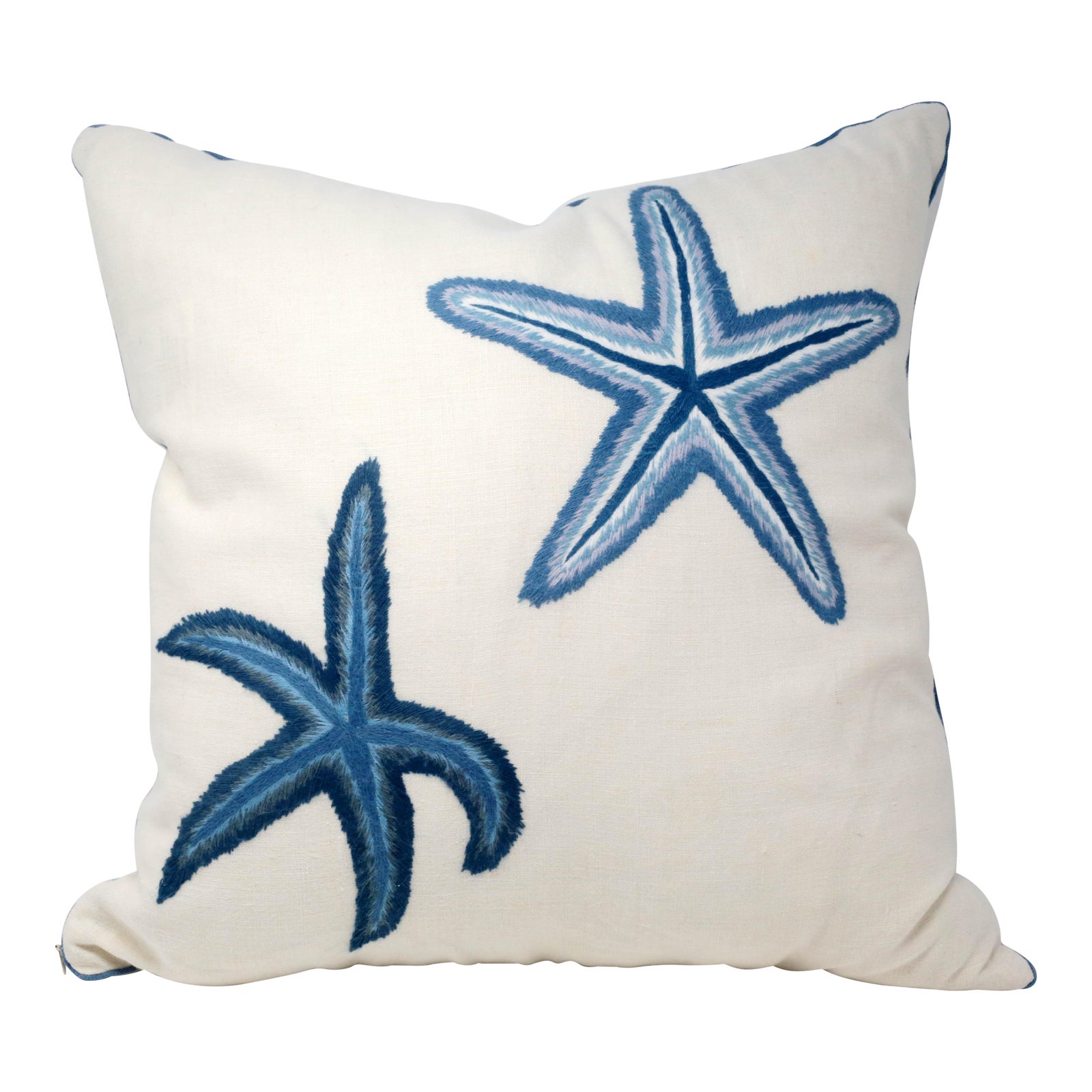 20 Linen Starfish Accent Pillow Chairish