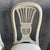 Late 19th Century Set of 4 European Painted Dining Chairs With Linen Upholstery For Sale - Image 9 of 15