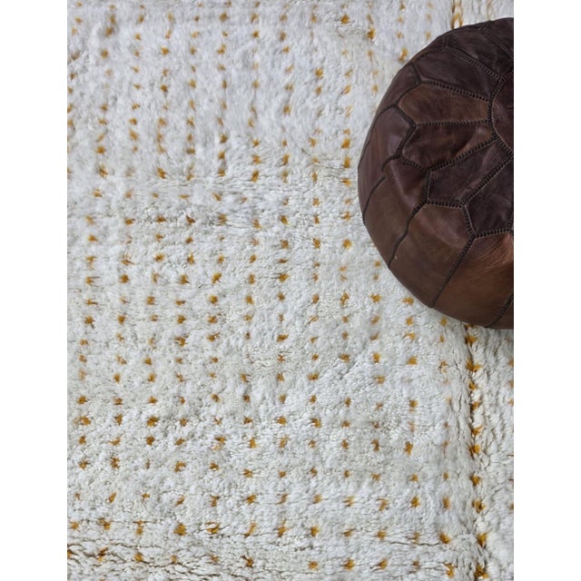 Textile Morocco Polka Dot Rug - 9.1 X 6.9 Ft For Sale - Image 7 of 8