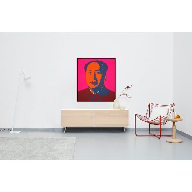 After Andy Warhol 1972. Pop Art. Colour screen printing based on the original. Stamped Sunday B. Morning on verso, with...