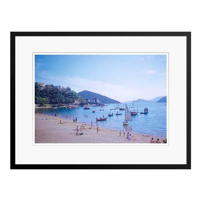 Boats at the Beach 1959 by Toni Frissell Framed C Print For Sale