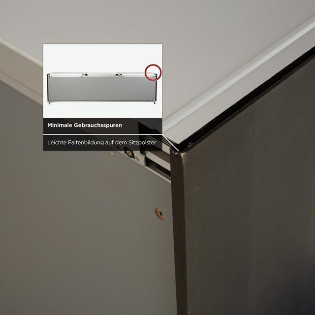 Metal Team Sideboard with Gray Glass from Wellis For Sale - Image 6 of 14