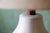 Wood 1960s Gordon and Jane Martz M197 Lamp for Marshall Studios White Wavy Tan Stripes 30" For Sale - Image 7 of 9