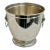 Vintage Neoclassical Silver Plate Champagne Bucket or Wine Cooler With Lions Head Handles For Sale