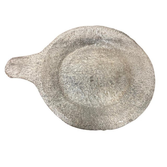 1970s Vintage Stone Plate For Sale - Image 5 of 5