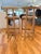 Pair of Natural Wood/Faux Leather Lulu and Georgia Barstools (Counter Height) For Sale In Nashville - Image 6 of 8