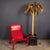 A spectacular palm tree floor lamp designed by christian techoueyres for maison jansen, france, circa 1970s. This iconic...