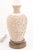 Pair of 1960s Italian Cream Bristolia Ceramic Relief Table Lamps For Sale - Image 11 of 11