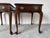 Queen Anne Vintage Drexel Queen Anne Solid Mahogany One-Drawer Nightstands – A Pair For Sale - Image 3 of 12