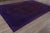 Early 20th Century Vintage Purple Overdyed Distressed Handmade Wool Rug For Sale - Image 4 of 7
