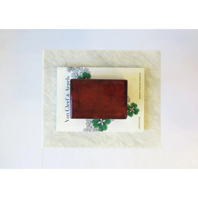 Italian Alabaster Marble Jewelry Box For Sale In New York - Image 6 of 13