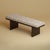 The Aros is an upholstered oak bench, a long, low seat working on the same logic as the tables in Dedar Ur set on a solid...
