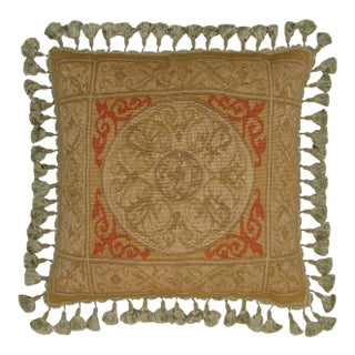 Aubusson Flourishes Throw Pillow For Sale