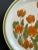 Vintage Floral Stoneware Plate For Sale - Image 9 of 11