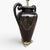 1970s Vintage Hollywood Regency Black Amphora Urn Shape Lamp For Sale - Image 5 of 8