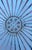 Mid-Century Modern Mid-Century Modern Francois Carr Attributed Powder Blue Starburst Patio Bistro Set - 3 Pieces For Sale - Image 3 of 7