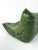 Togo Lounge Chair in Forest Green Leather by Michel Ducaroy for Ligne Roset For Sale - Image 10 of 13
