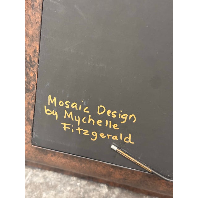 Mychelle Fitzgerald Party Confetti Mosaic Design Wall Mirror For Sale In San Francisco - Image 6 of 12