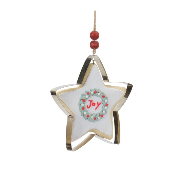 Kenneth Ludwig Chicago Tree and Star Cookie Cutter Ornament (Set of 12) For Sale - Image 4 of 6