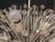 Large Silvered Snowball Pendant Lamp in the style of Rupert Nikoll, 1950s For Sale - Image 11 of 17