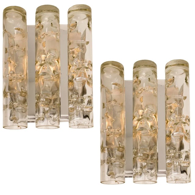 Metal Tube Wall Sconces from Doria, 1970s, Set of 2 For Sale - Image 7 of 9