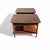Lane Mid-Century Modern Walnut End Tables or Nightstands - A Pair, Oak For Sale - Image 12 of 17