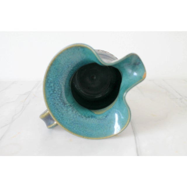 Vintage Studio Art Pottery Pitcher For Sale In Milwaukee - Image 6 of 8