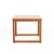 Mid Century Square Teak Side End Table For Sale - Image 4 of 11