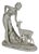 Fraureuth Porcelain Figurine Nude Maiden with Fawn For Sale