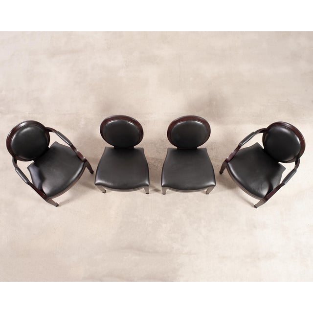 Late 20th Century Set of Ten John Hutton for Donghia Grand Soleil Dining Chairs For Sale - Image 5 of 18