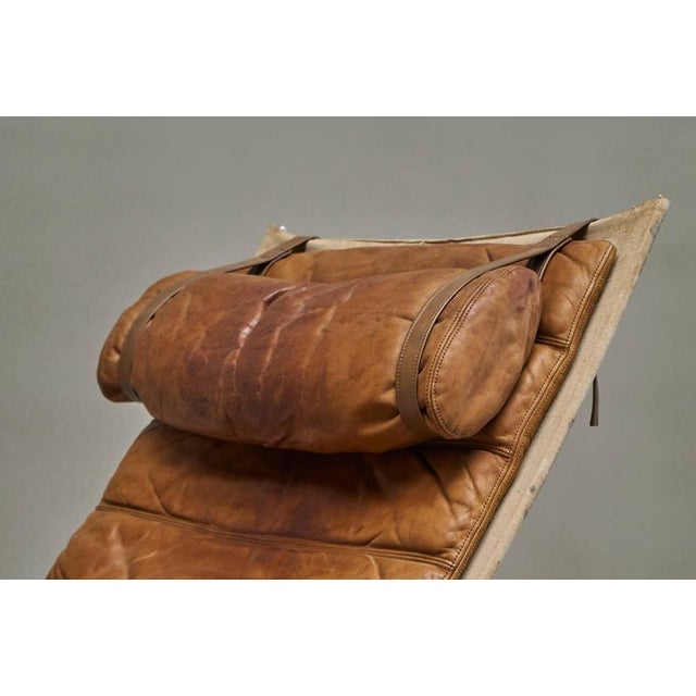 Kill International FK87 Grasshopper Lounge Chair in Cognac Leather by Fabricius & Kastholm for Kill International, 1940s For Sale - Image 4 of 18