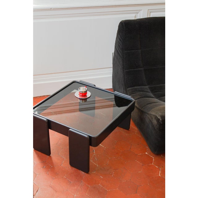 Vintage Coffee Table by Gianfranco Frattini for Cassina, 1970s For Sale - Image 6 of 15