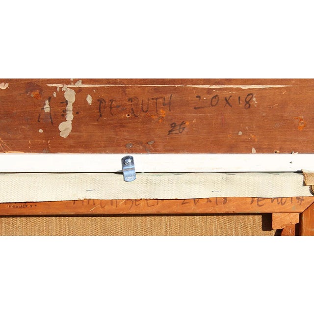 Jan De Ruth, Portrait of the Artist as a Young Man, Oil Painting For Sale - Image 4 of 6