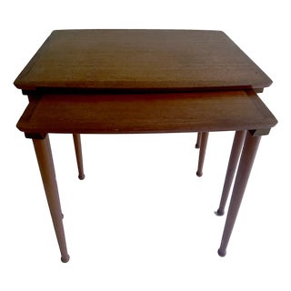 Vintage Danish Nesting Tables from Moebel Intarsia, Set of 2 For Sale