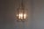 Glazed six panel brass framed three light lantern. Re-wired and tested. Circa 1930. Up to 250V (Europe/UK Standard).The...