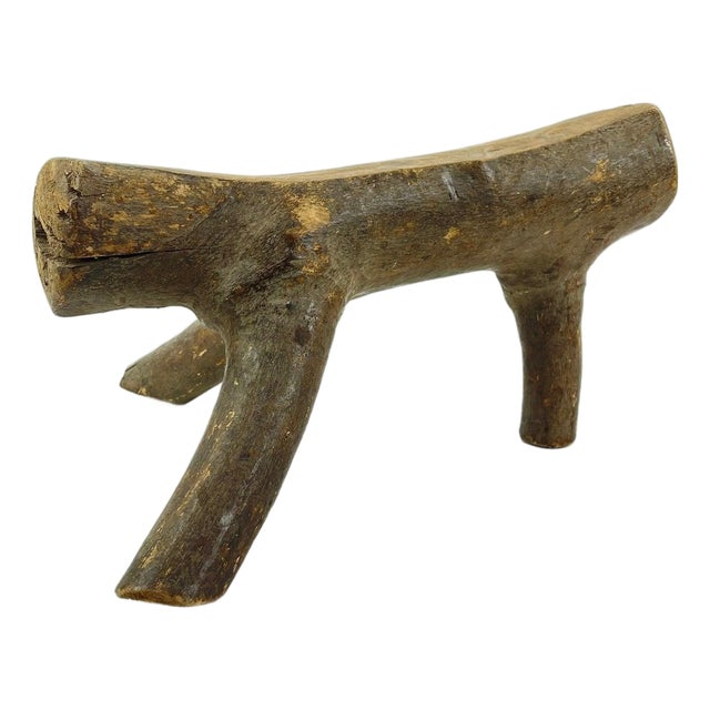 Early 20th Century Dinka Stool For Sale