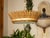 Vintage Spanish Gilt Metal Crown Chandelier with Frosted Glass and Leaf Motifs For Sale - Image 4 of 12