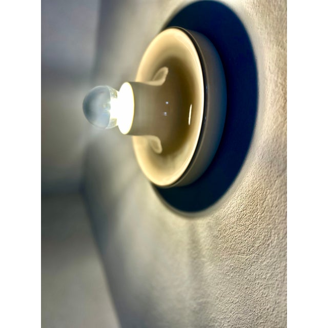 Cream Bulbo Wall or Ceiling Lights from Tronconi, Italy, 1970s, Set of 2 For Sale - Image 4 of 9