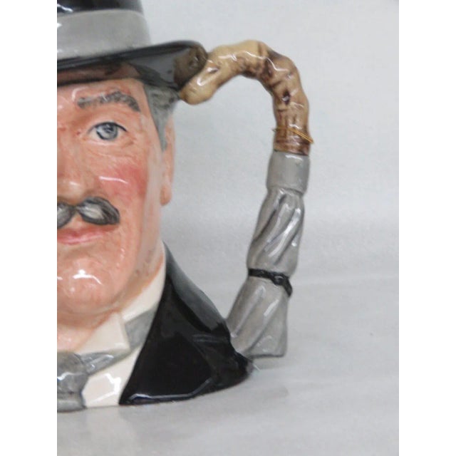 Royal Doulton City Gent D6815 Large Toby Jug Porcelain Character Mug For Sale - Image 9 of 13